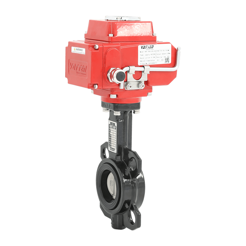 Elektrisk Wafer Butterfly Ventil