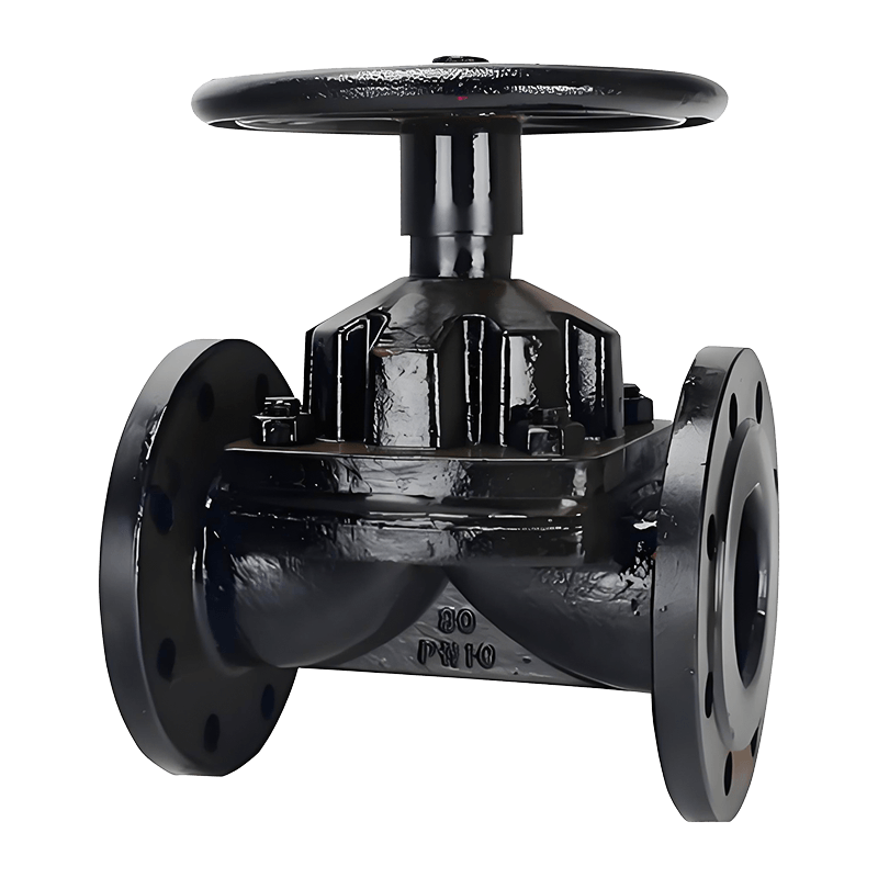 Manuel støbejernsmembranventil