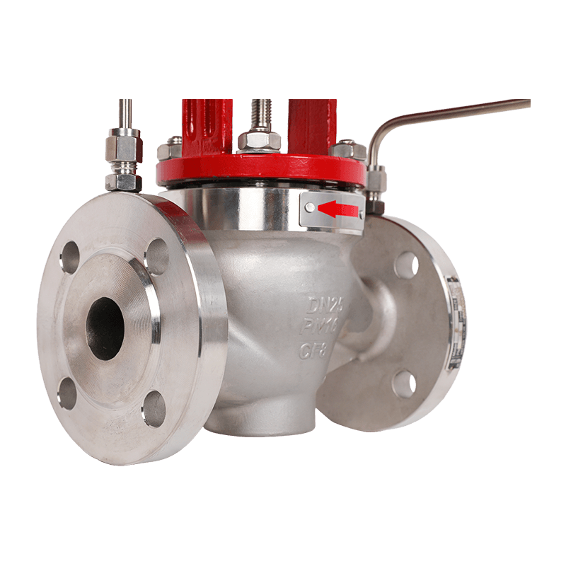 Nitrogen tætningsventil