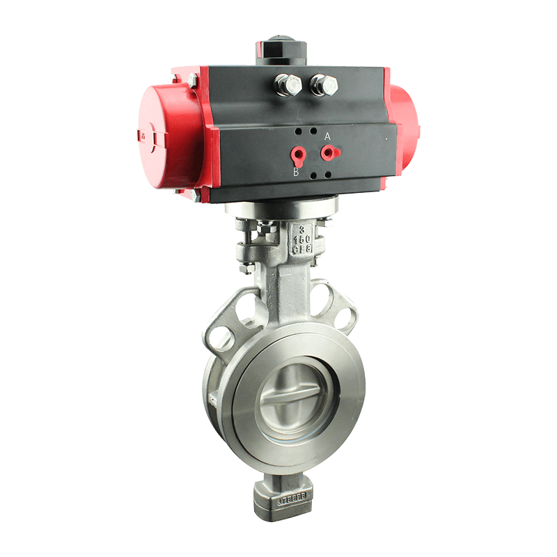 Pneumatisk Hard-Seal Butterfly Ventil